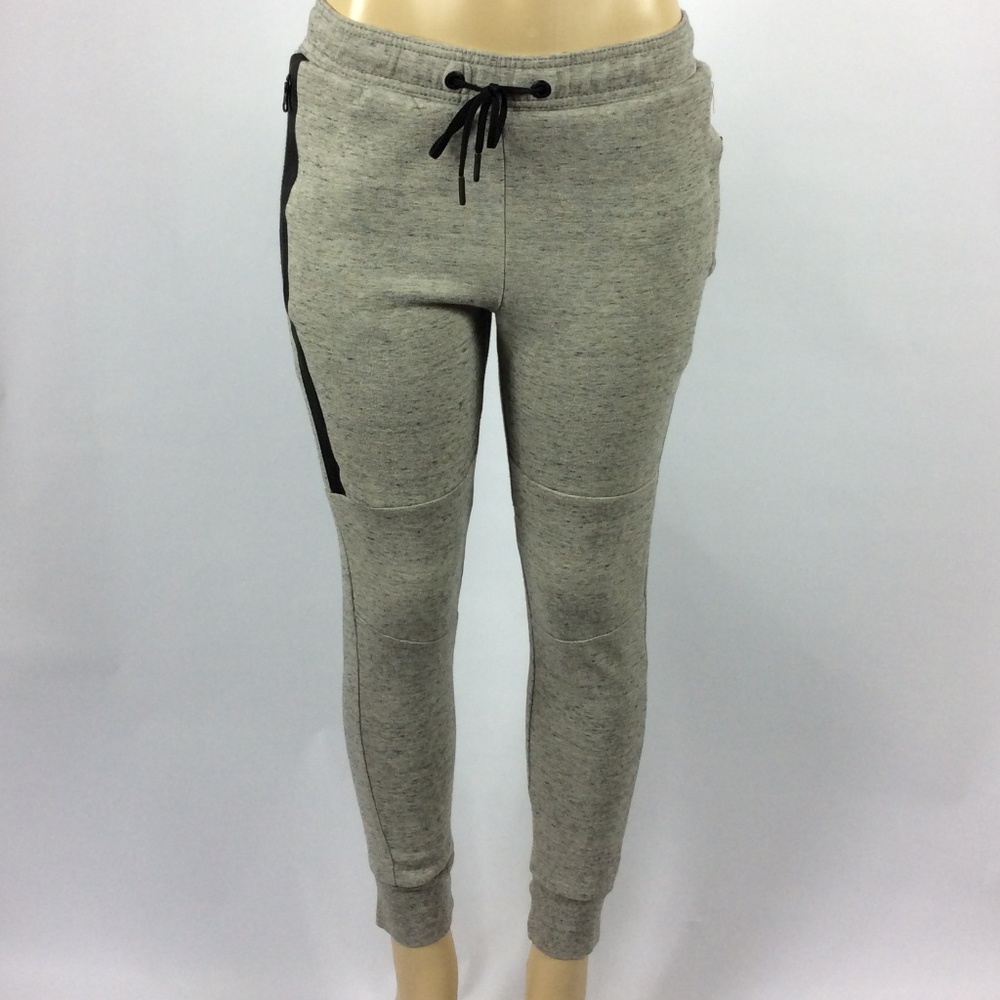 AE American Eagle Active Flex Joggers Leather Trim
